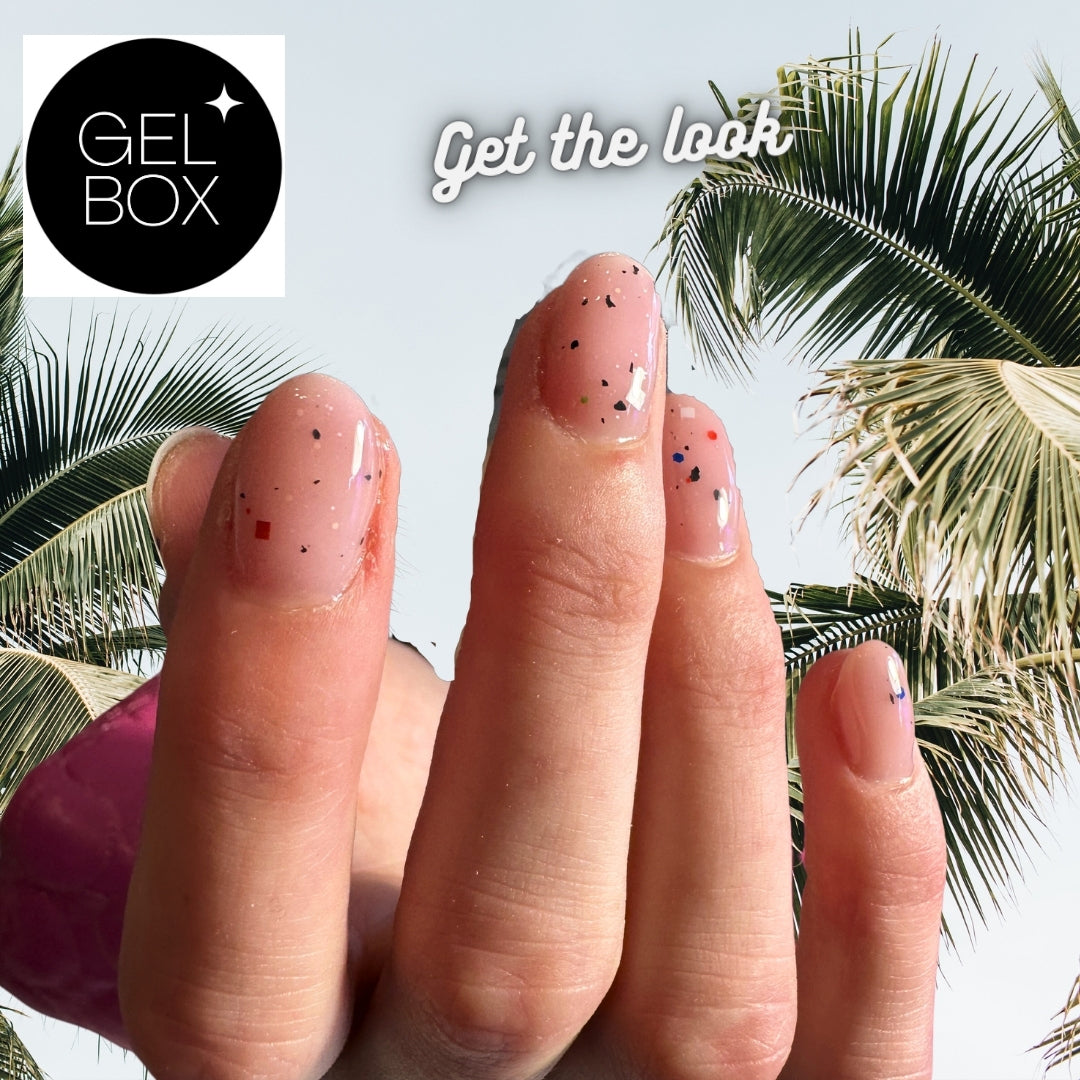 Get the look summer nails 1 gelbox