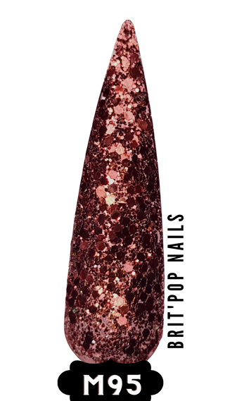 GLITTERS PINK, PURPLE, ROSE GOLD, BRONZE