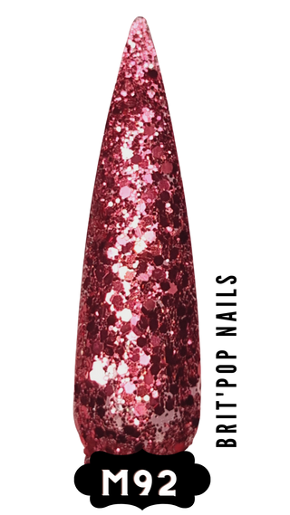 GLITTERS PINK, PURPLE, ROSE GOLD, BRONZE