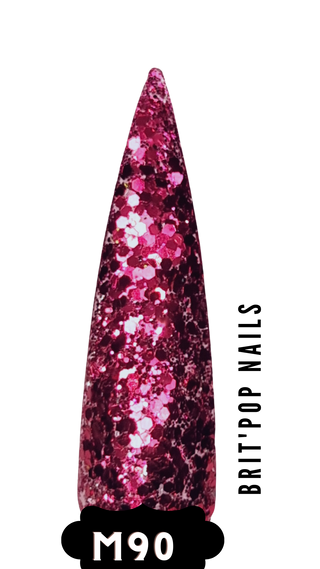 GLITTERS PINK, PURPLE, ROSE GOLD, BRONZE