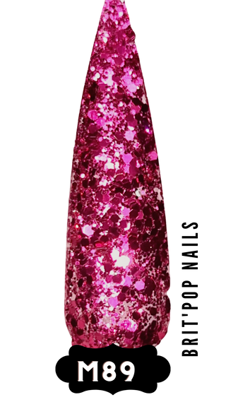 GLITTERS PINK, PURPLE, ROSE GOLD, BRONZE