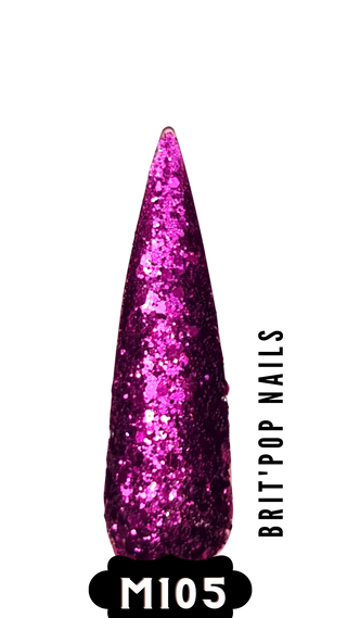 GLITTERS PINK, PURPLE, ROSE GOLD, BRONZE