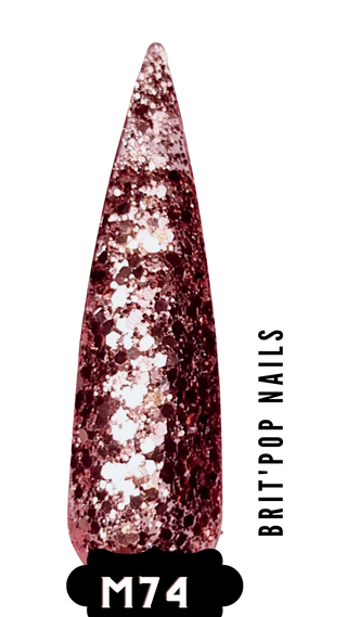 GLITTERS PINK, PURPLE, ROSE GOLD, BRONZE