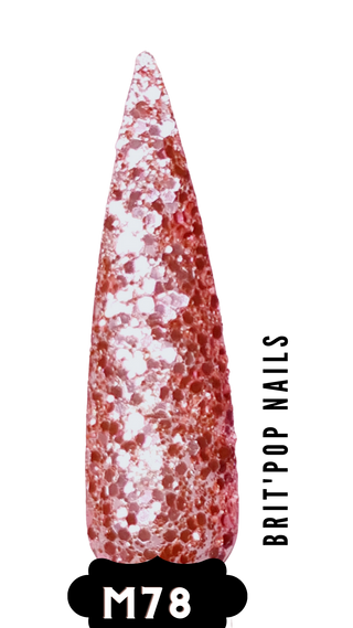 GLITTERS PINK, PURPLE, ROSE GOLD, BRONZE