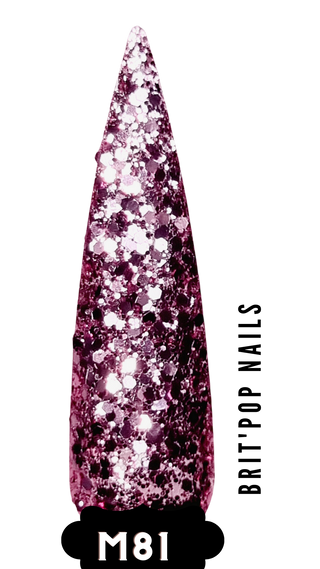 GLITTERS PINK, PURPLE, ROSE GOLD, BRONZE