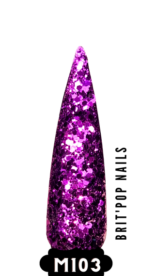 GLITTERS PINK, PURPLE, ROSE GOLD, BRONZE